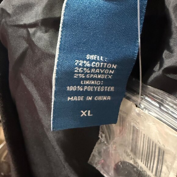 Harry Potter Hogwarts Dueling Club Mens Black Velvet Blazer With Satin Trim XL N - Picture 6 of 6